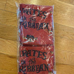 NEW Lot of 25 Disney Cruise Line DCL Pirates of the Caribbean Bandana Head Scarf